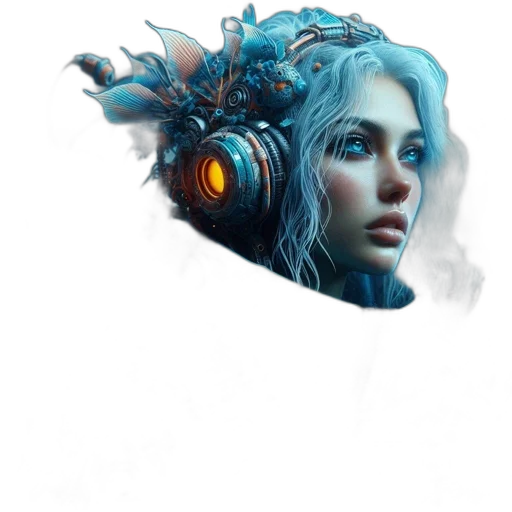robot, mask, face, dragon transparent PNG cut-out