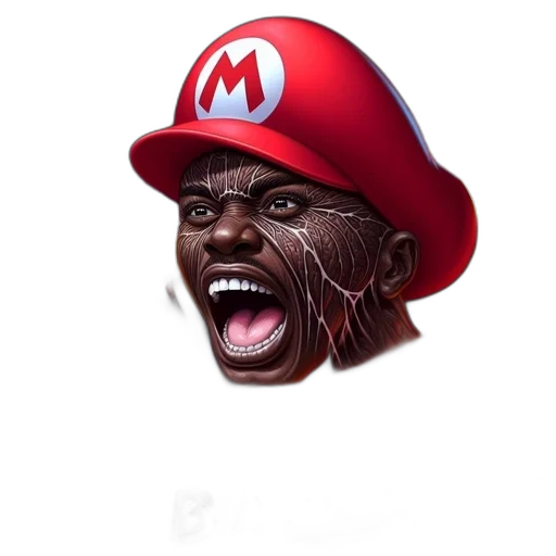 hat, face, mask, creature transparent PNG cut-out