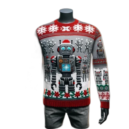 robot, jacket, cyberpunk, concept art transparent PNG cut-out