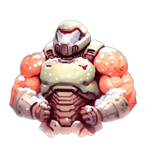 robot, creature, concept art, pixel art transparent PNG cut-out