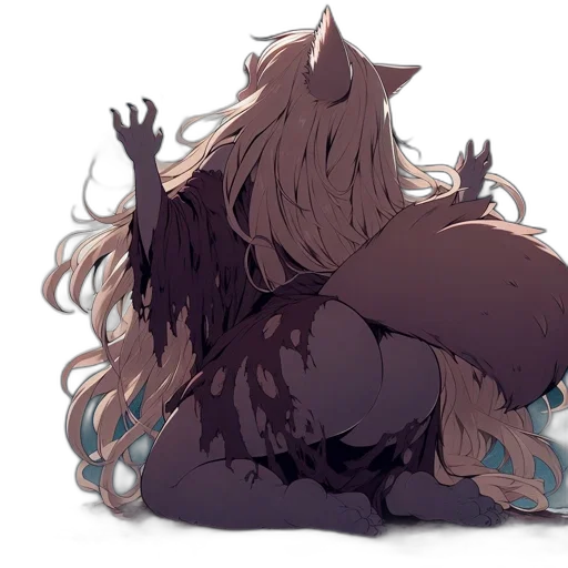 creature, animal, hair, crown transparent PNG cut-out