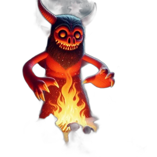 staff, creature, dragon, mask transparent PNG cut-out
