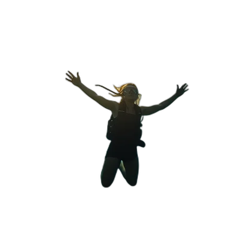 staff, jacket, creature, robot transparent PNG cut-out