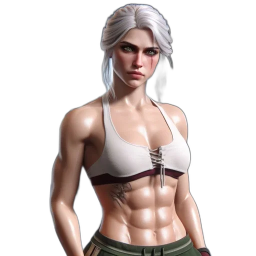 concept art, fantasy art, comic book art, 3d render transparent PNG cut-out