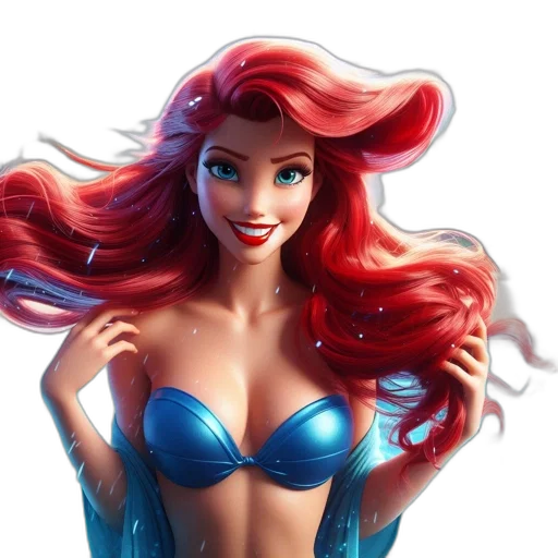 fantasy art, comic book art, concept art, 3d render transparent PNG cut-out