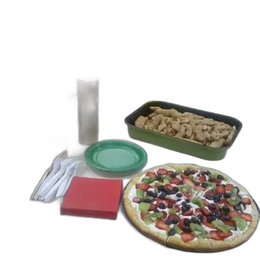 food, table, fruit, pizza transparent PNG cut-out