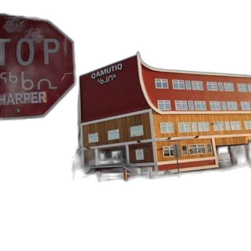 building, 3d render, concept art, photorealistic transparent PNG cut-out