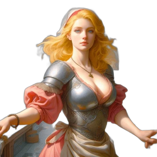 dress, crown, sword, jewelry transparent PNG cut-out