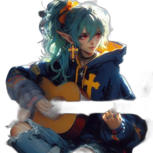 dragon, crown, flower, weapon transparent PNG cut-out