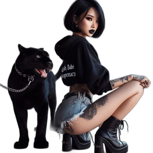 jacket, animal, creature, concept art transparent PNG cut-out