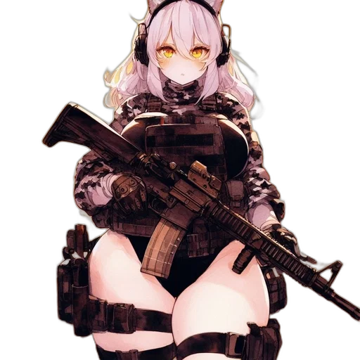 weapon, robot, animal, dress transparent PNG cut-out