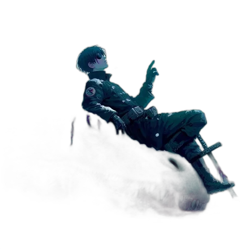 jacket, robot, creature, concept art transparent PNG cut-out