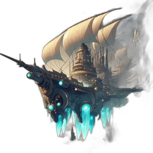 dragon, weapon, sword, creature transparent PNG cut-out