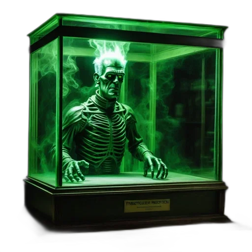 robot, furniture, creature, cyberpunk transparent PNG cut-out