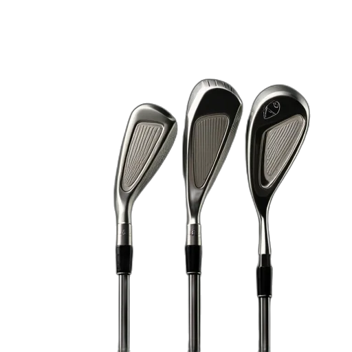 four, piece, golf, club transparent PNG cut-out