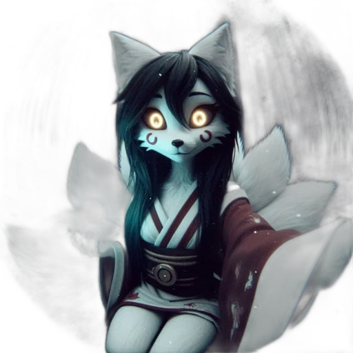 staff, mask, creature, fantasy art transparent PNG cut-out