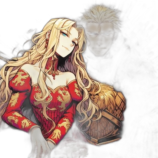 fantasy art, concept art, anime, pixel art transparent PNG cut-out