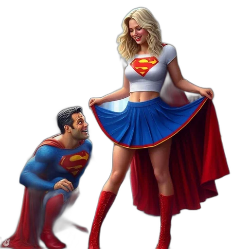 comic book art, concept art, cartoon, fantasy art transparent PNG cut-out