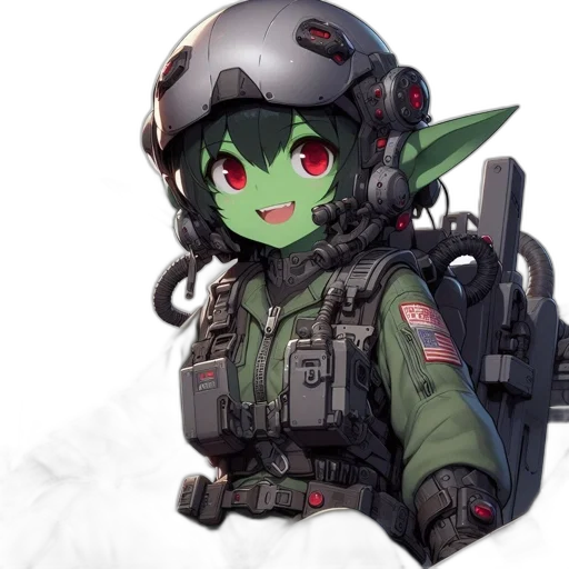 weapon, dragon, staff, robot transparent PNG cut-out