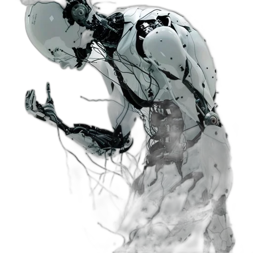 robot, mask, creature, dragon transparent PNG cut-out