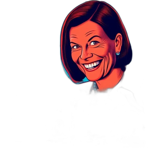 face, staff, jacket, cartoon transparent PNG cut-out