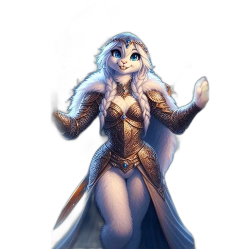 dress, staff, fantasy art, concept art transparent PNG cut-out