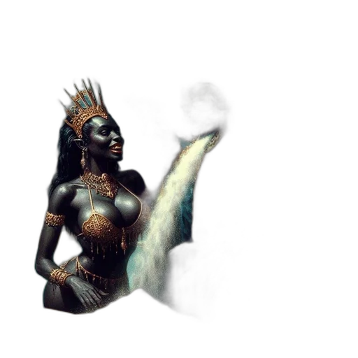 staff, jewelry, mask, creature transparent PNG cut-out