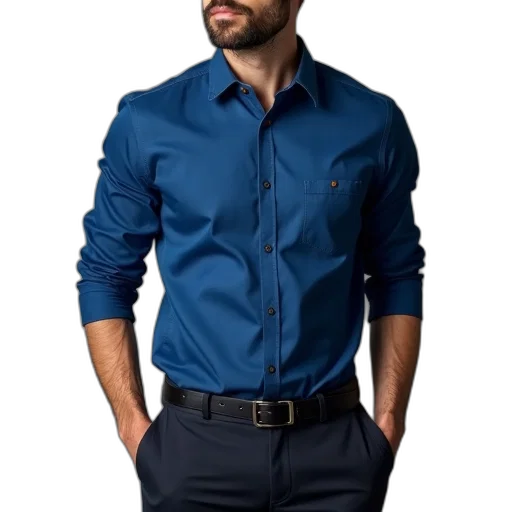 jacket, staff, dress, photorealistic transparent PNG cut-out