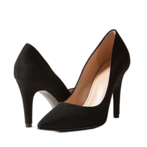 shoes, 3d render, block, heel transparent PNG cut-out