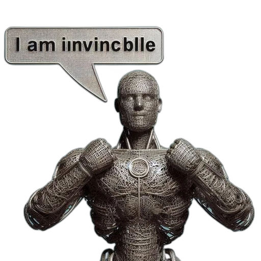 robot, animal, creature, comic book art transparent PNG cut-out
