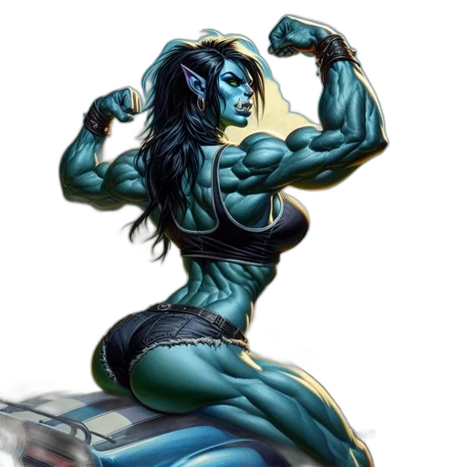 comic book art, concept art, fantasy art, photorealistic transparent PNG cut-out