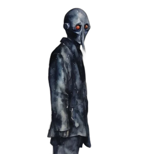 mask, robot, jacket, creature transparent PNG cut-out
