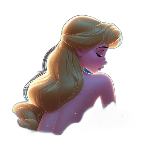 hair, crown, face, dress transparent PNG cut-out