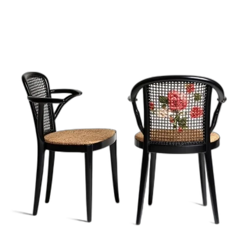 furniture, 3d render, pair, modern transparent PNG cut-out