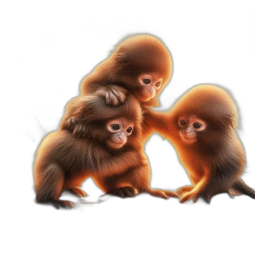 animal, concept art, photorealistic, 3d render transparent PNG cut-out