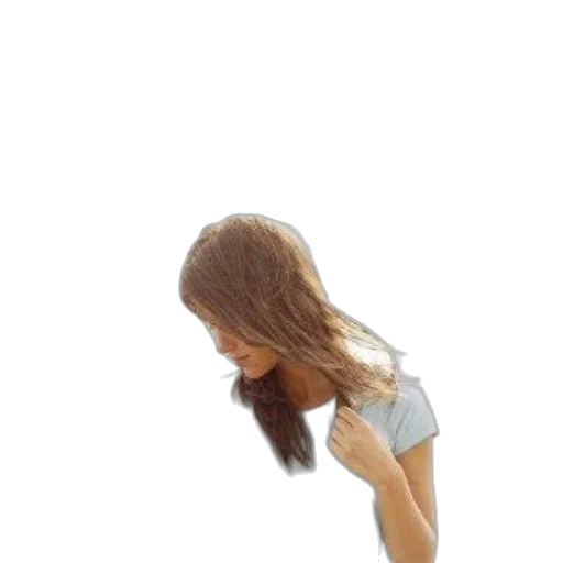 hair, dress, staff, face transparent PNG cut-out
