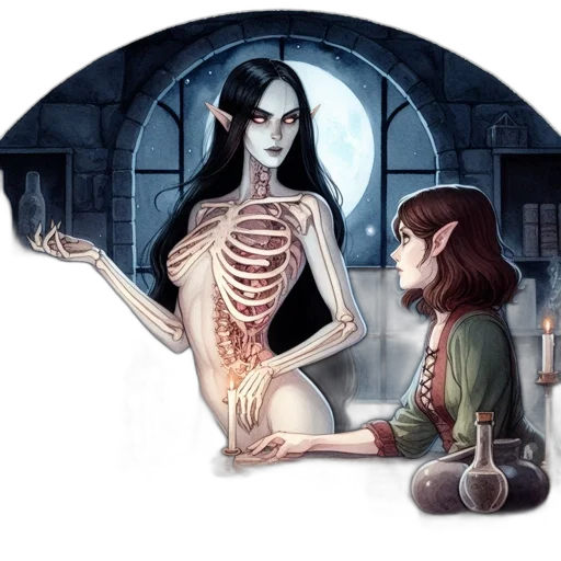 jewelry, concept art, fantasy art, comic book art transparent PNG cut-out