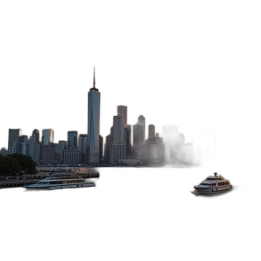 building, photorealistic, concept art, 3d render transparent PNG cut-out