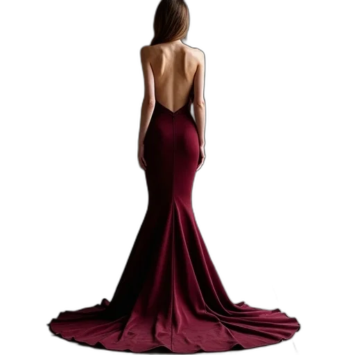 dress, jewelry, photorealistic, concept art transparent PNG cut-out