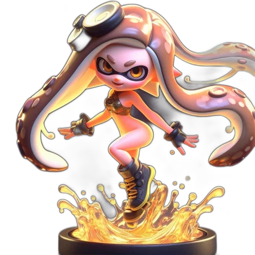 weapon, staff, hair, concept art transparent PNG cut-out