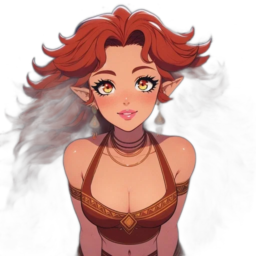 dress, crown, face, hair transparent PNG cut-out