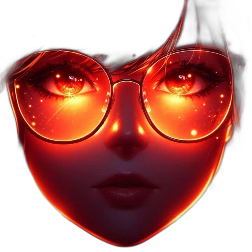 mask, face, cyberpunk, photorealistic transparent PNG cut-out
