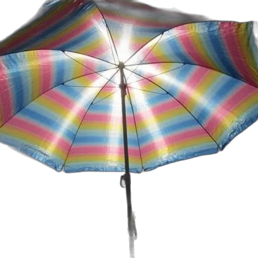 umbrella, jacket, staff, hat transparent PNG cut-out