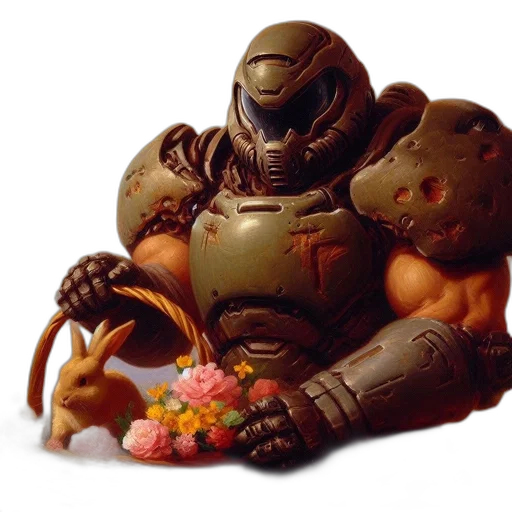 food, robot, creature, concept art transparent PNG cut-out