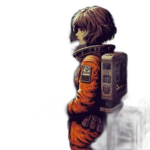 robot, jacket, face, mask transparent PNG cut-out