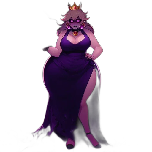 dress, crown, creature, dragon transparent PNG cut-out