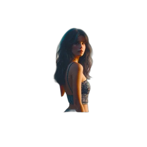 hair, dress, crown, face transparent PNG cut-out