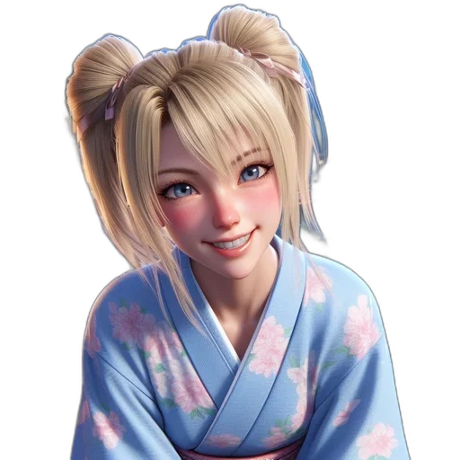 staff, face, anime, photorealistic transparent PNG cut-out