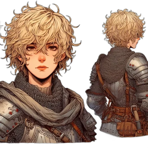 concept art, fantasy art, pixel art, watercolor transparent PNG cut-out