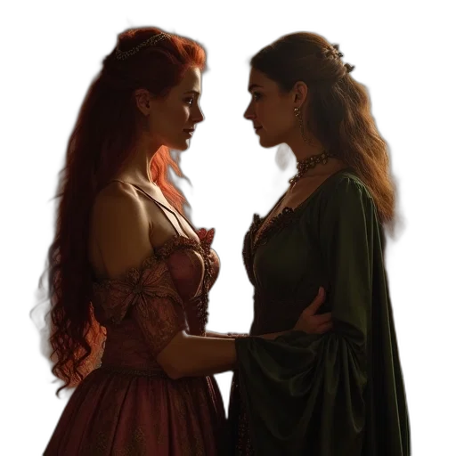 dress, concept art, fantasy art, fire transparent PNG cut-out